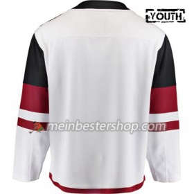 Arizona Coyotes Blank Adidas Weiß Trikot Authentic - Kinder